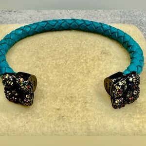 MCL MATTHEW CAMPBELL LAURENZA MIXED SAPPHIRES 5.5 MM CUFF 6.75-7” #377